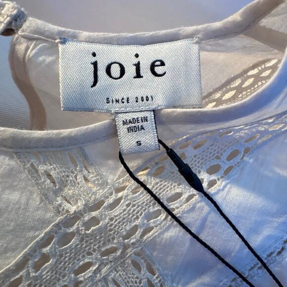 NWT JOIE Blouse Cream Joie‎ lace blouse #laceblouse HIGH quality women Junior - Picture 7 of 8